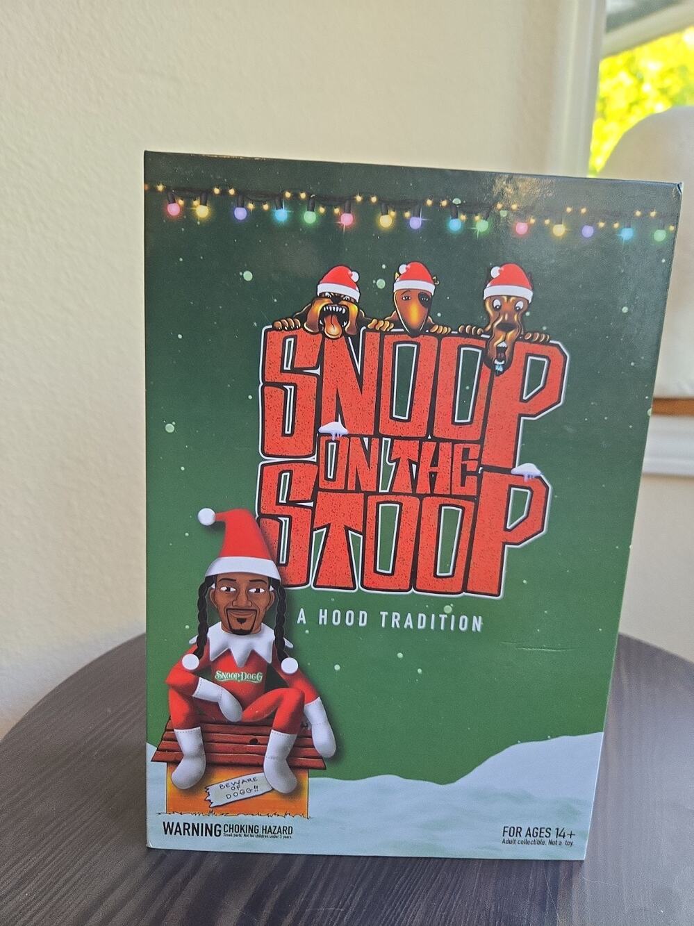 Snoop on the Stoop 12” Snoop Dogg Christmas Red Plush Figurine
